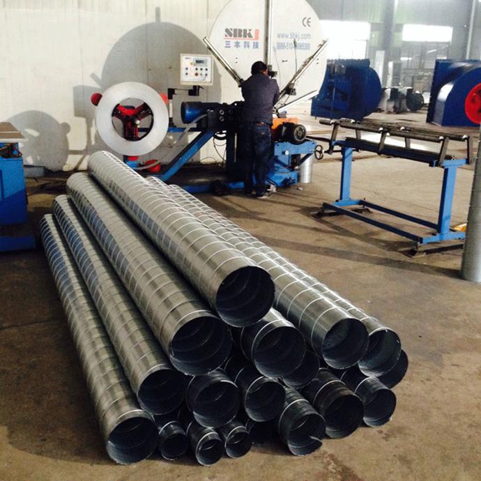 江蘇清風(fēng)通用機(jī)械 專業(yè)螺旋風(fēng)管廠家，鍍鋅風(fēng)管直銷，高清細(xì)節(jié)圖與設(shè)備銷售一覽